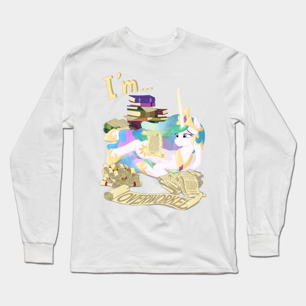 I'm... Celestia Long Sleeve T-Shirt by Stinkehund